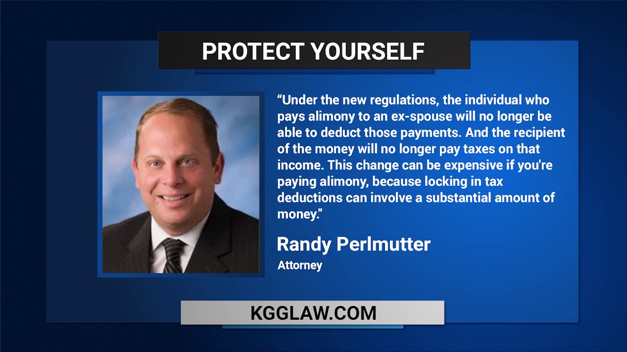 KGG Law: New Alimony Regulations