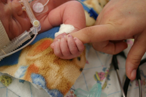 Photo of a newborn baby
