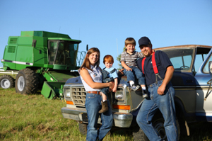 Photo of a family