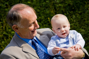 Photo of a grandfather