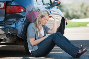 Photo of woman near car