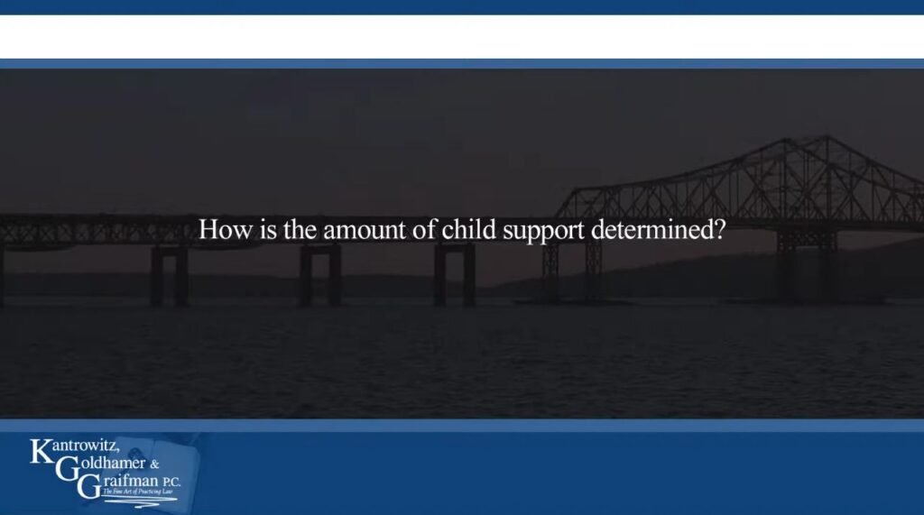 KGG FAQ Videos How is the amount of child support determined?