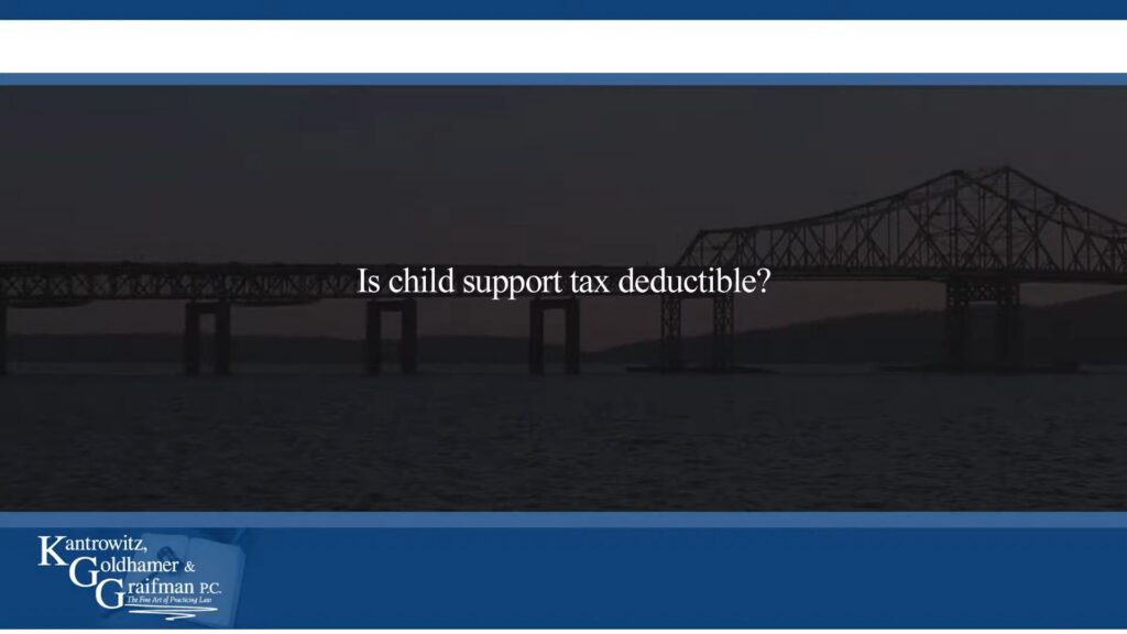 KGG FAQ Videos Is child support tax deductible?