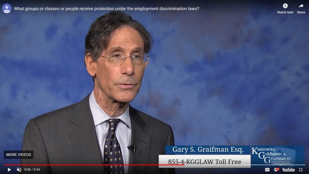 KGG FAQ Videos: What Does It Mean to Be Discriminated Against at Work?